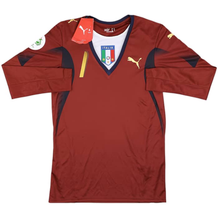 2006 Italy GK Shirt Buffon #1 (S)