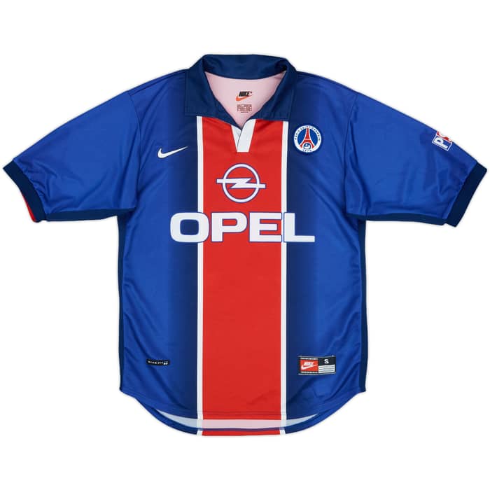 1998-99 Paris Saint-Germain Home Shirt Okocha #10 - 9/10 - (S)