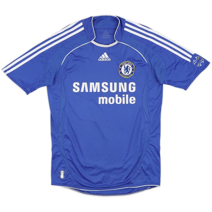 2006-08 Chelsea Home Shirt Drogba #11 - 7/10 - (S)