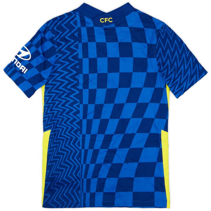 2021-22 Chelsea Home Shirt - 8/10 - (M.Boys)