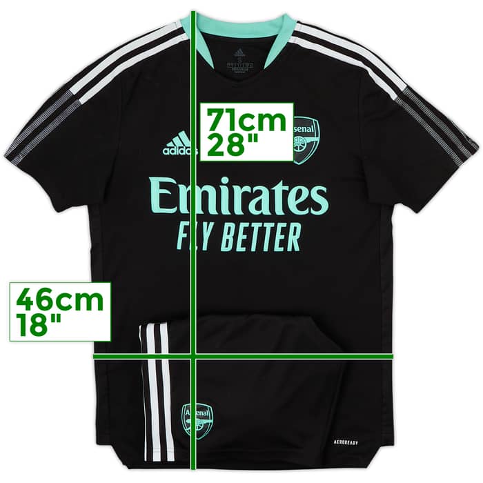 2021-22 Arsenal adidas Training Shirt & Shorts - 5/10 - (S)