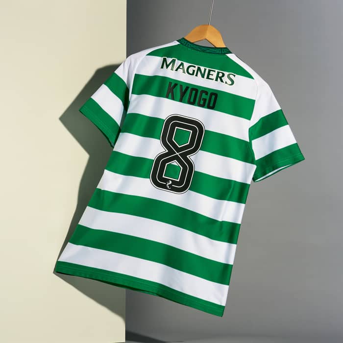 2024-25 Celtic Home Shirt Kyogo #8 - 8/10 - (S)