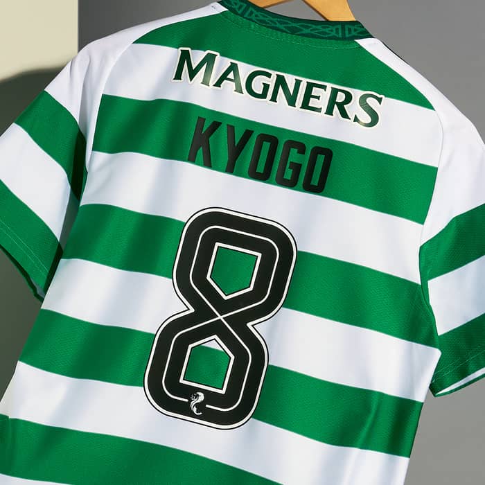 2024-25 Celtic Home Shirt Kyogo #8 - 8/10 - (S)