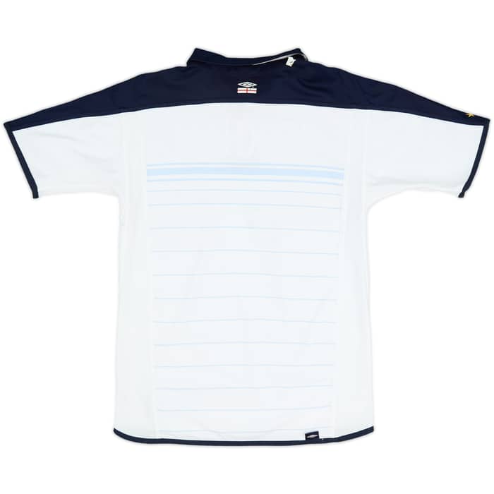 2003-05 England Home Shirt Beckham #7 - 6/10 - (S)