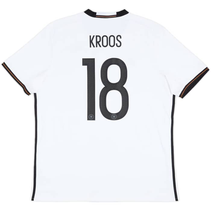 2015-16 Germany Maillot domicile Kroos #18