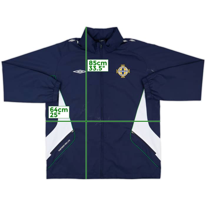 2007-09 Northern Ireland Umbro Hooded Rain Jacket - 7/10 - (XL)