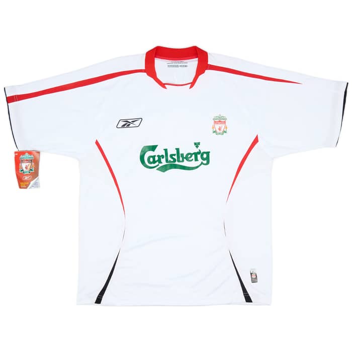 2005-06 Liverpool Away Shirt Gerrard #8 (XL)