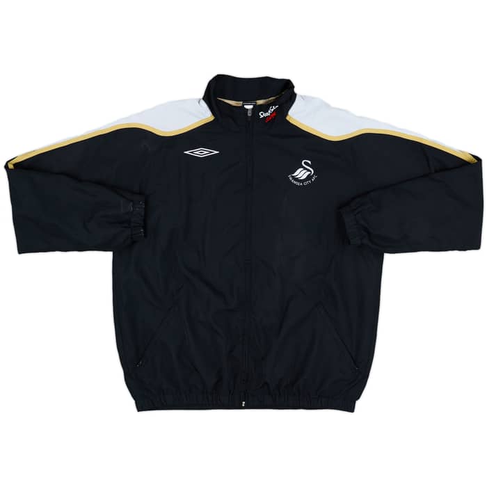 2008-09 Swansea City Umbro Track Jacket - 7/10 - (XL)