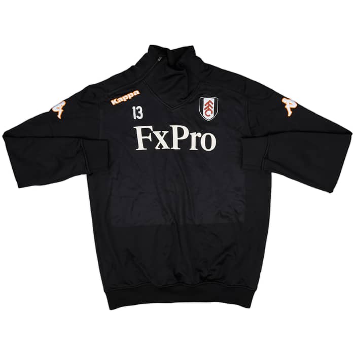 2012-13 Fulham Player Issue Kappa 1/4 Zip Drill Top #13 (Murphy) - 6/10 - (XL)