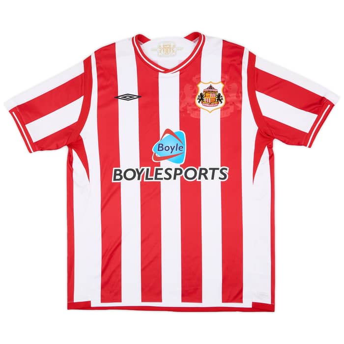 2009-10 Sunderland Home Shirt Yorke #19 - 6/10 - (XL)
