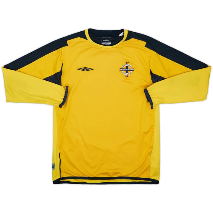 2004-06 Northern Ireland GK Shirt - 4/10 - (L.Boys)