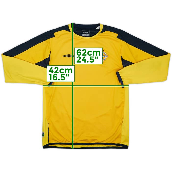 2004-06 Northern Ireland GK Shirt - 4/10 - (L.Boys)