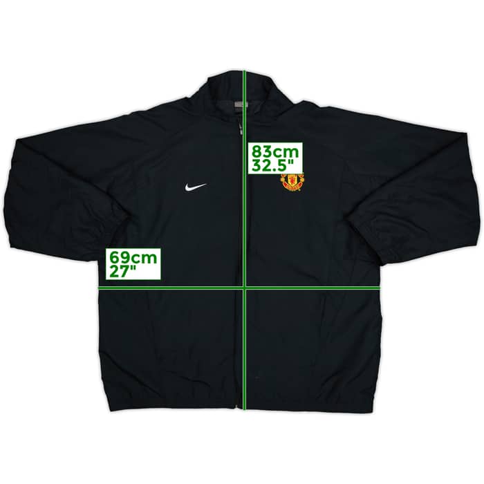 2006-07 Manchester United Nike Track Jacket - 8/10 - (XL)