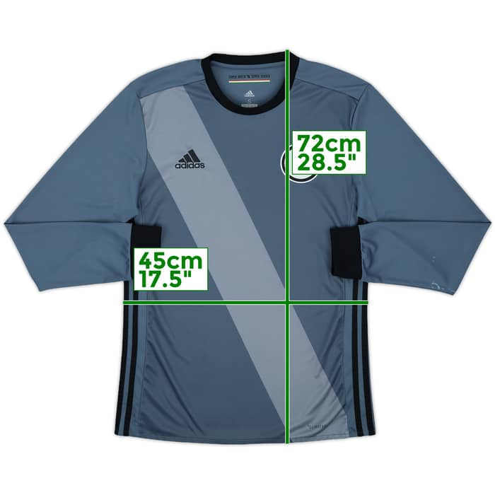 2017-18 Legia Warsaw Away L/S Shirt - 7/10 - (S)