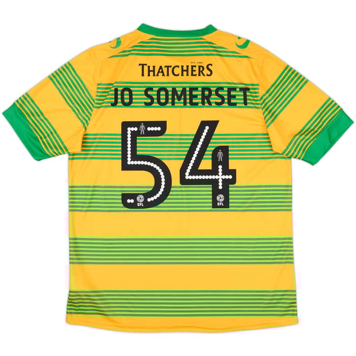 2016-17 Yeovil Town Away Shirt Jo Somerset #54 - 9/10 - (L)