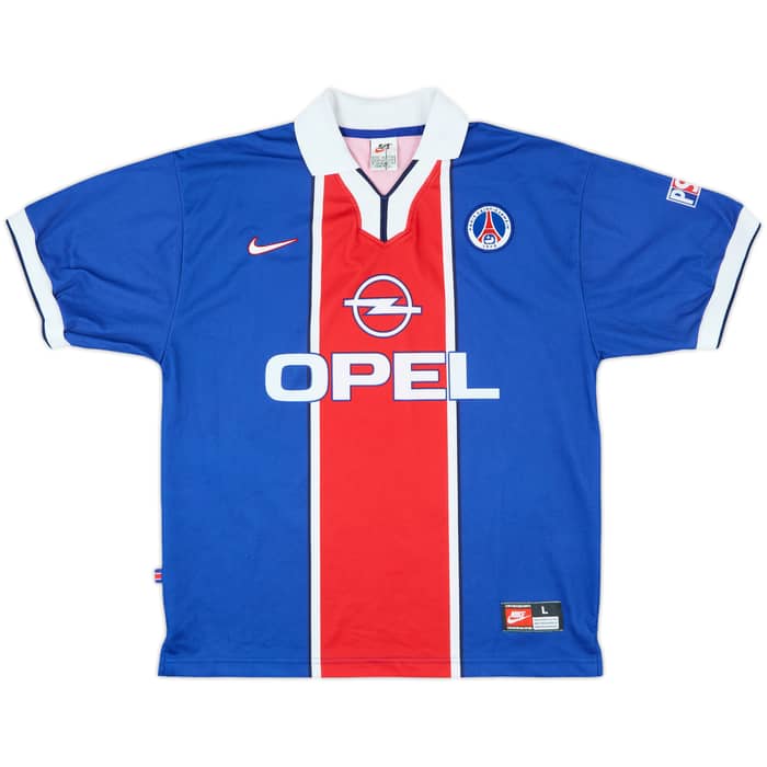 1997-98 Paris Saint-Germain Home Shirt - 8/10 - (L)