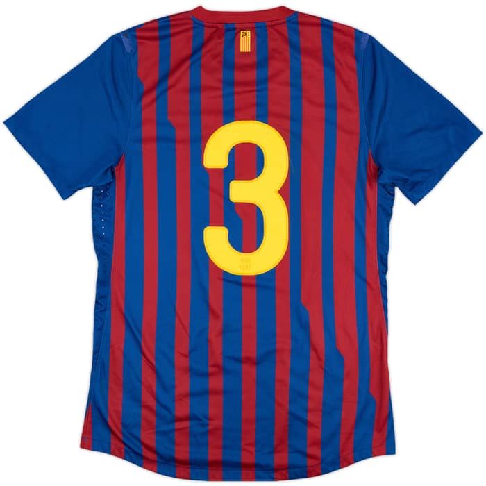 2011-12 Barcelona Match Issue Home Shirt #3