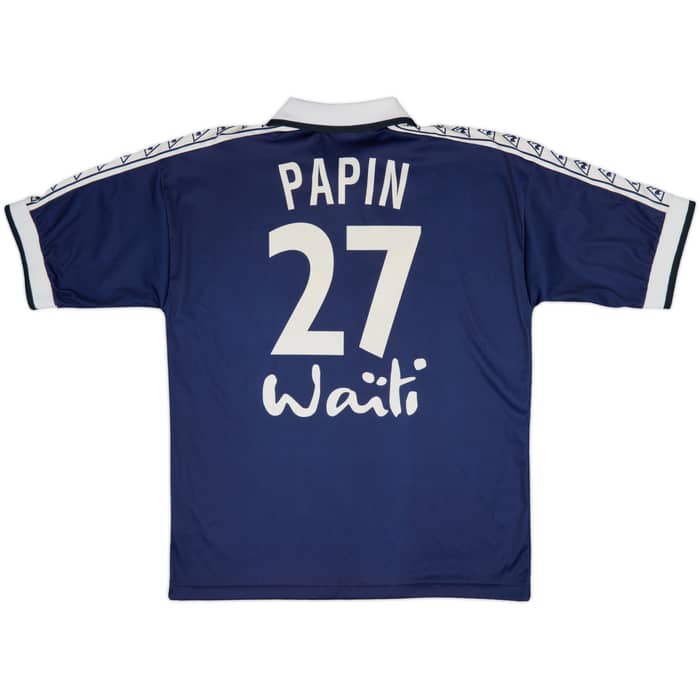1996-97 Bordeaux Home Shirt Papin #27 - 8/10 - (XL)