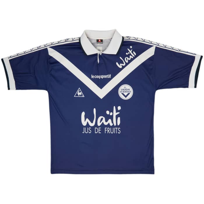 1996-97 Bordeaux Home Shirt Papin #27 - 8/10 - (XL)