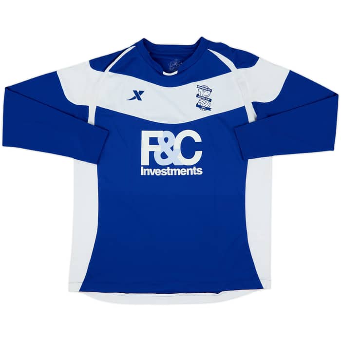 2010-11 Birmingham Home L/S Shirt - 7/10 - (XL)