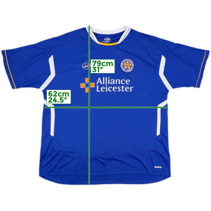 2005-06 Leicester Home Shirt - 9/10 - (XXL)