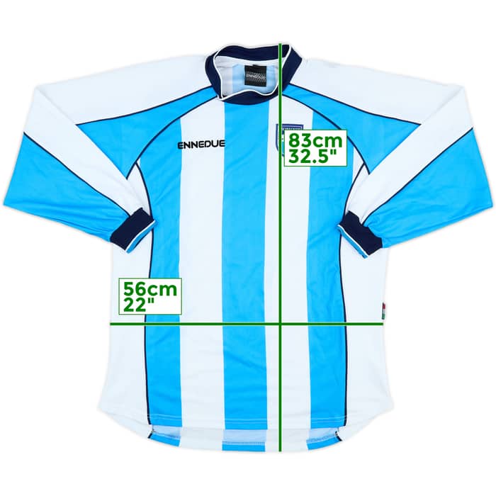 2003-04 Pescara Match Issue Home L/S Shirt #3