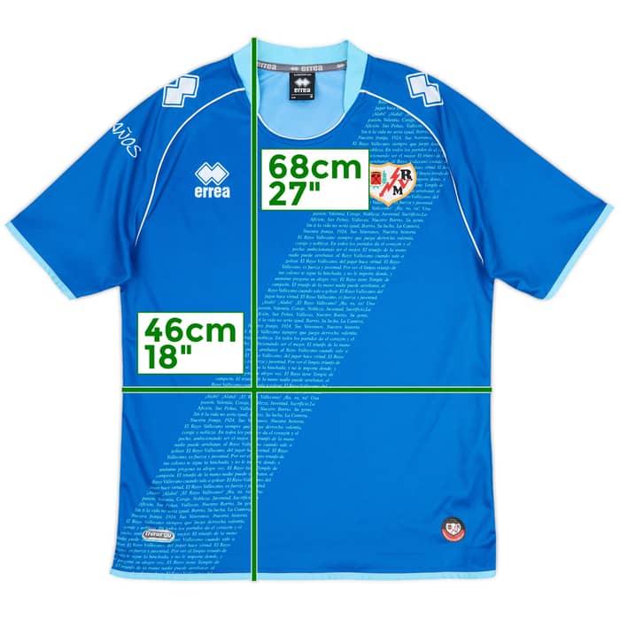 2012-13 Rayo Vallecano Third Shirt - 9/10 - (S)