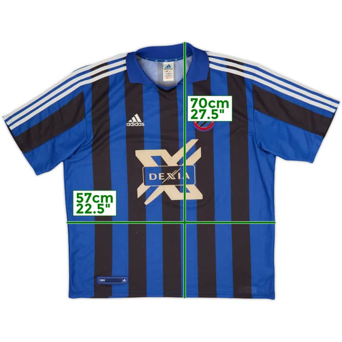 2000-02 Club Brugge Home Shirt - 6/10 - (XXL)