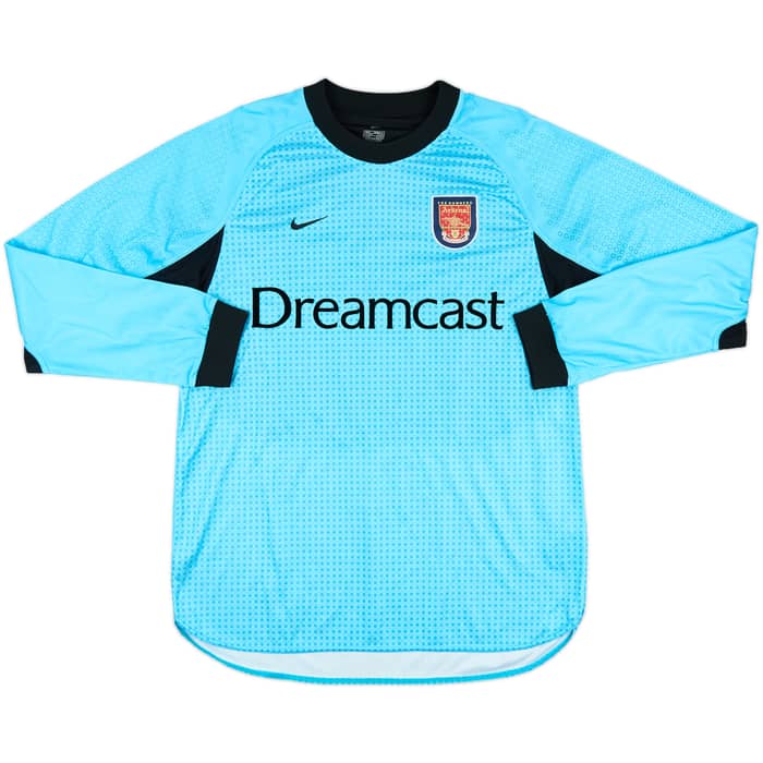 2000-01 Arsenal GK Shirt Seaman #1 - 8/10 - (L)