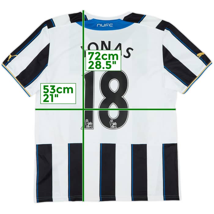 2013-14 Newcastle Home Shirt Jonas #18 - 8/10 - (M)