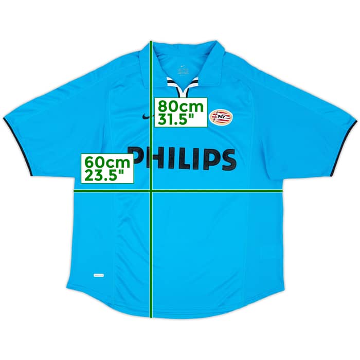 2001-02 PSV Away Shirt Kezman #9 - 8/10 - (L)