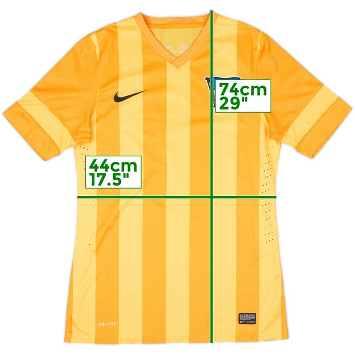 2013-14 Hertha Berlin Player Issue Away Shirt - 7/10 - (M)