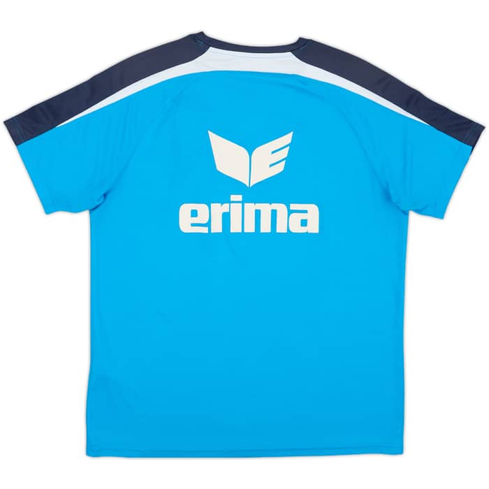 2017-18 Eintracht Braunschweig Erima Staff Issue Training Shirt RT - 9/10 - (M)