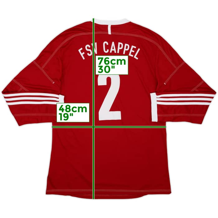 2012-13 adidas Template L/S Shirt #2 - 9/10 - (M)