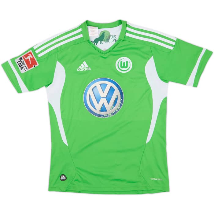 2011-12 Wolfsburg Home Shirt Hasebe #13 - 5/10 - (L.Boys)