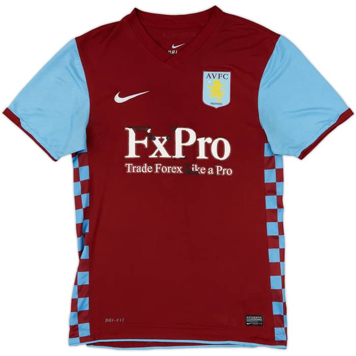 2010-11 Aston Villa Home Shirt - 4/10 - (S)