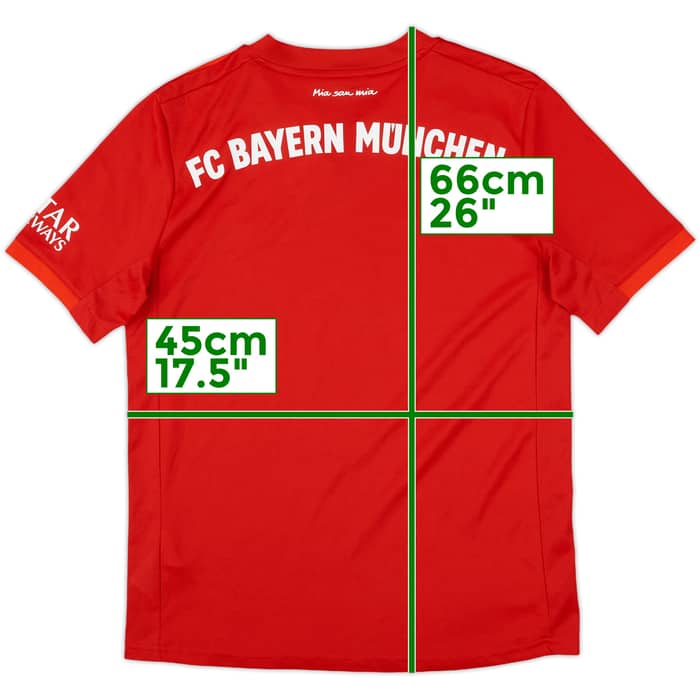 2019-20 Bayern Munich Home Shirt - 10/10 - (L.Boys)