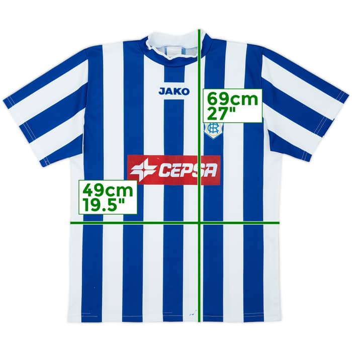 2005-06 Recreativo Huelva Home Shirt - 6/10 - (M)
