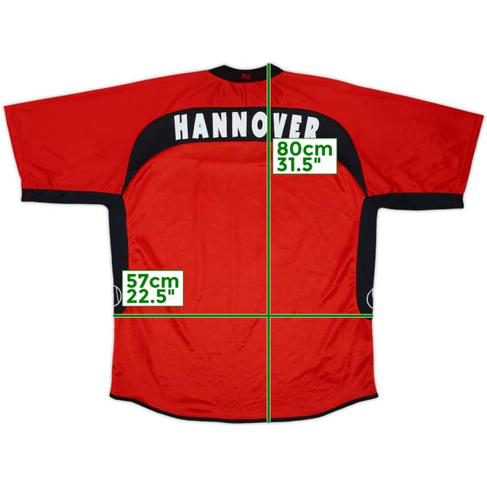 2002-03 Hannover 96 Home Shirt - 5/10 - (XXL)