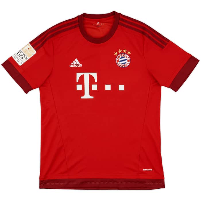 2015-16 Bayern Munich Home Shirt Muller #25 - 4/10 - (L)