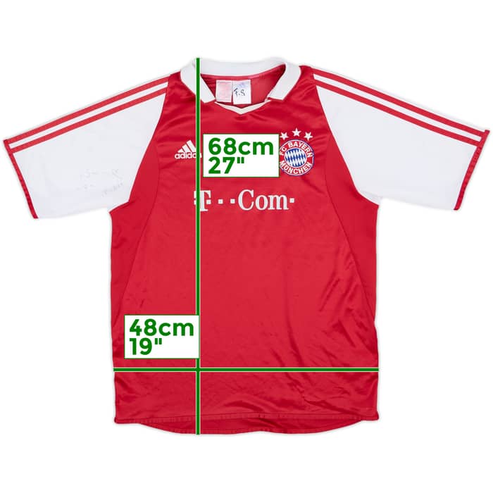 2004-05 Bayern Munich Home Shirt - 5/10 - (XL.Boys)