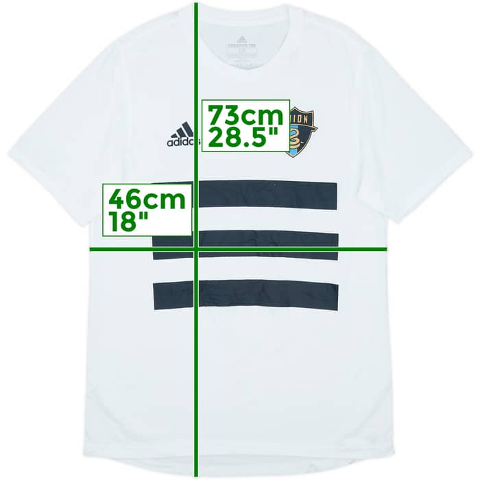 2020 Philadelphia Union adidas Cotton Tee - 7/10 - (S)