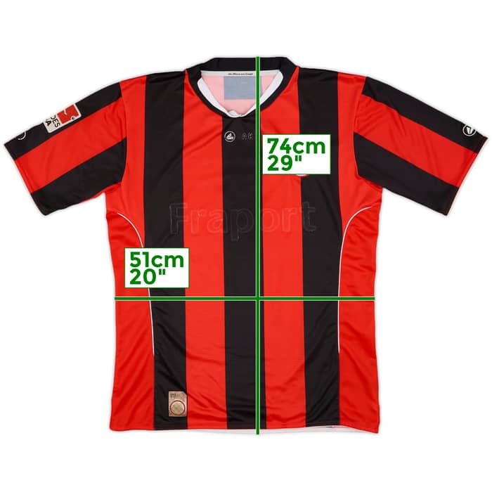 2010-12 Eintracht Frankfurt Home Shirt Vasoski #5 - 3/10 - (M)