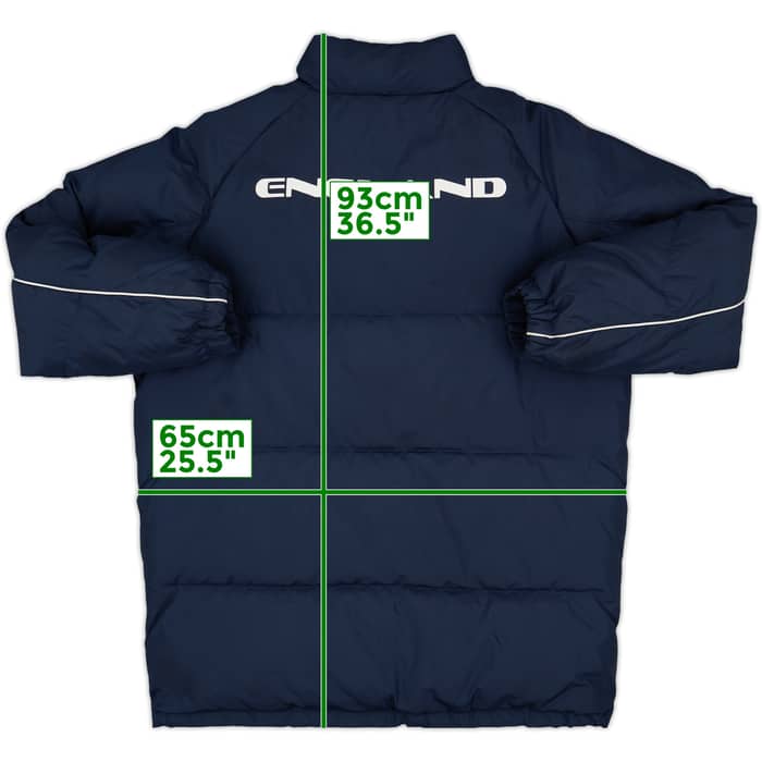 2007-09 England Umbro Padded Bench Coat - 10/10 - (XL)