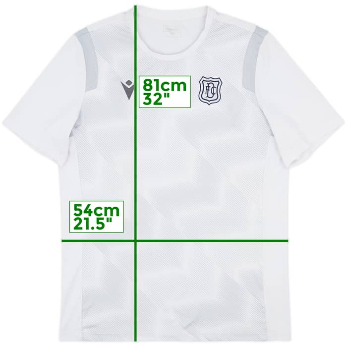 2020-21 Dundee FC Macron Training Shirt - 7/10 - (XXL)