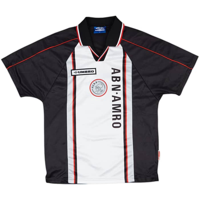 1998-99 Ajax Away Shirt F.De Boer #4 - 6/10 - (S)