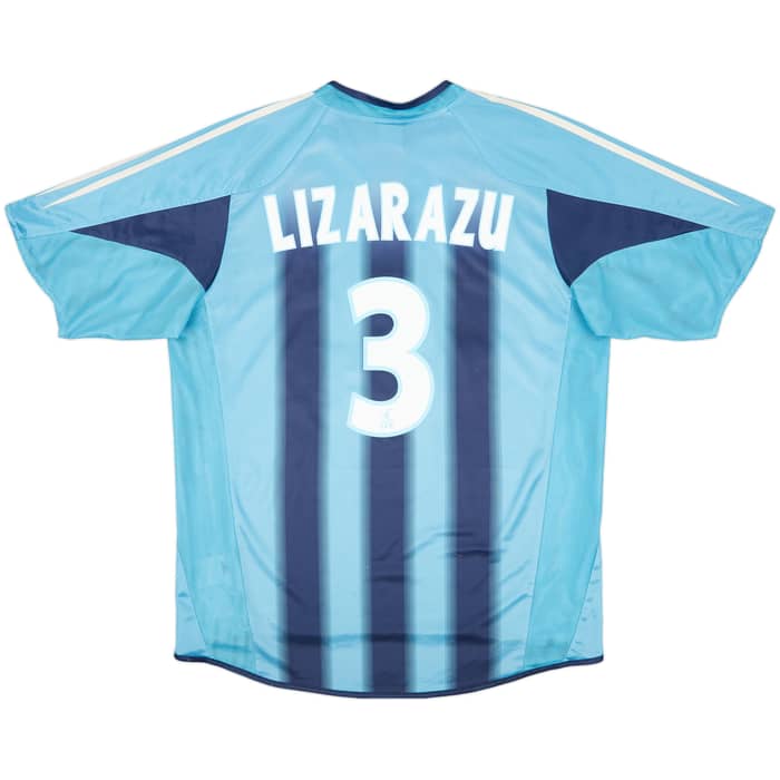 2004-05 Olympique Marseille Away Shirt Lizarazu #3 - 7/10 - (L)