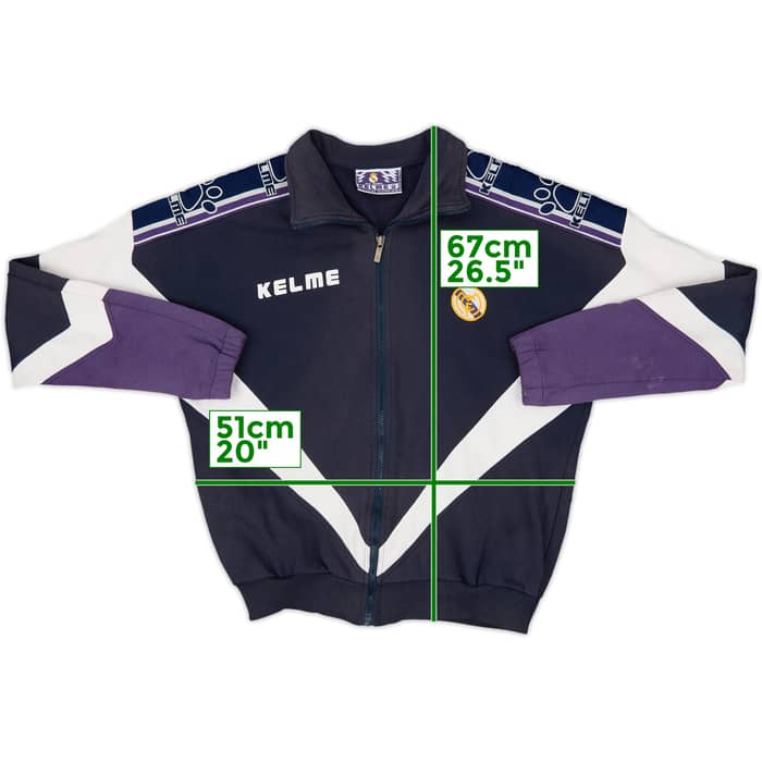 1997-98 Real Madrid Kelme Track Jacket - 9/10 - (M)