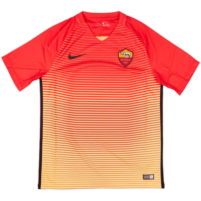 2016-17 Roma Third Shirt Dzeko #9 (M)