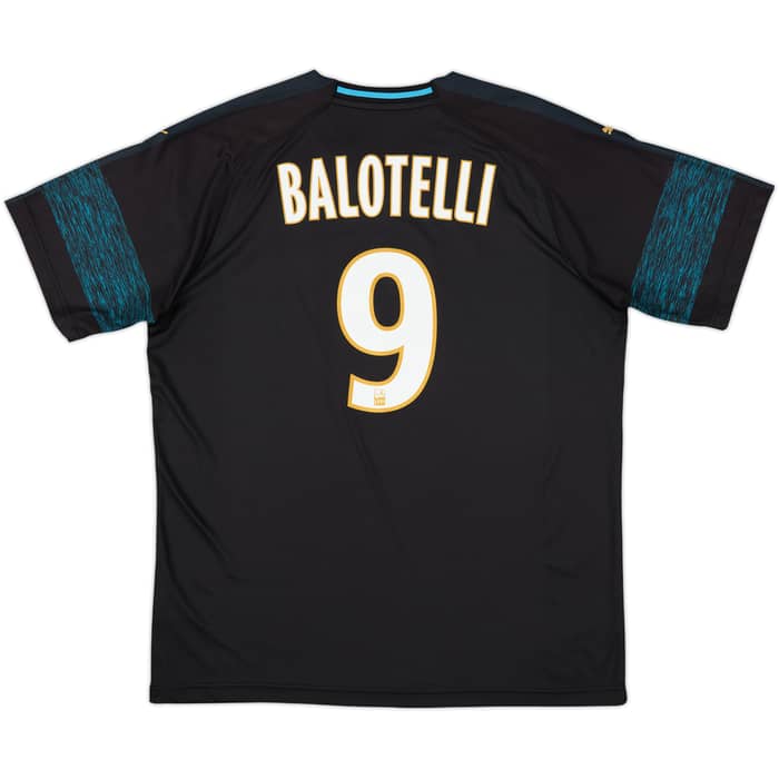2018-19 Olympique Marseille Away Shirt Balotelli #9 - 10/10 - (XL)